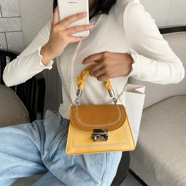 Geanta dama model nou cu doua manere in patru culori