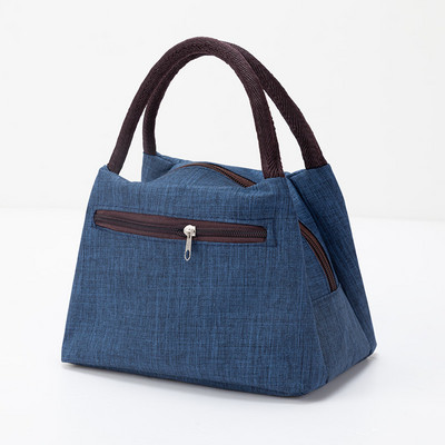 Geanta zilnica de panza dama cu fermoar si doua manere