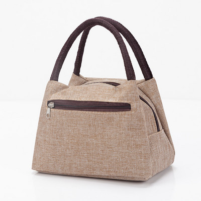 Geanta zilnica de panza dama cu fermoar si doua manere