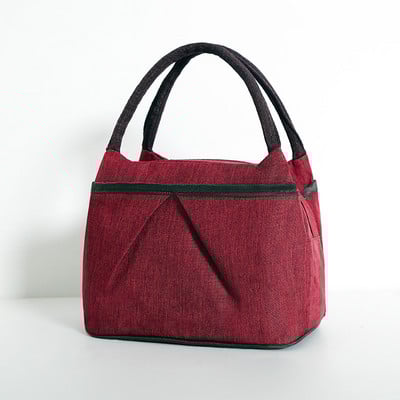 Geanta zilnica de panza dama cu fermoar si doua manere