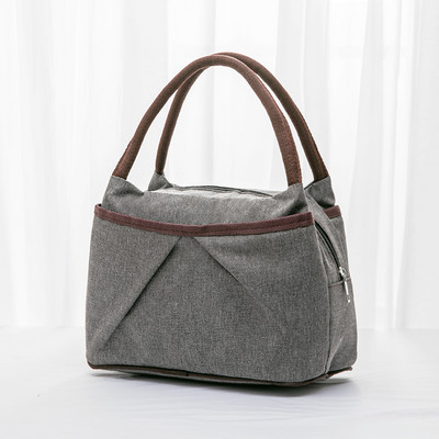 Geanta zilnica de panza dama cu fermoar si doua manere