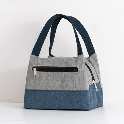 Geanta zilnica de panza dama cu fermoar si doua manere