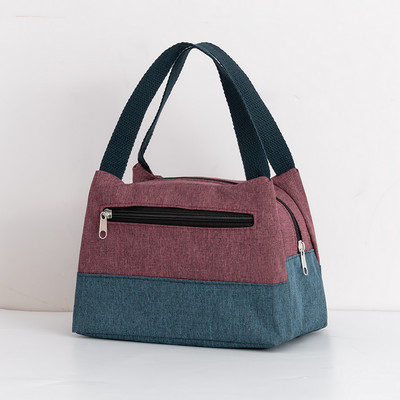 Geanta zilnica de panza dama cu fermoar si doua manere