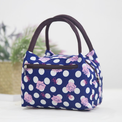 Geanta zilnica de panza dama cu fermoar si doua manere