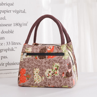 Geanta zilnica de panza dama cu fermoar si doua manere