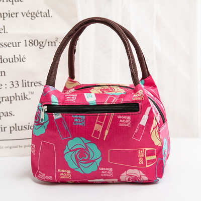 Geanta zilnica de panza dama cu fermoar si doua manere