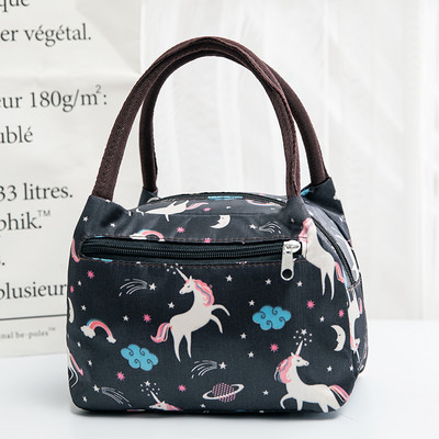 Geanta zilnica de panza dama cu fermoar si doua manere