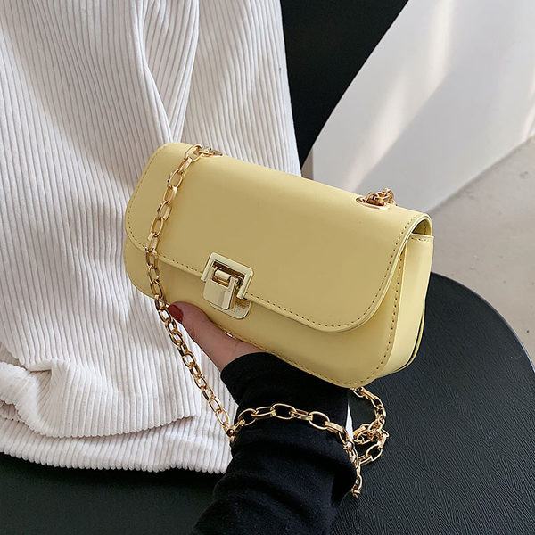 Sieviešu maza eko ādas soma ar metāla aizdari