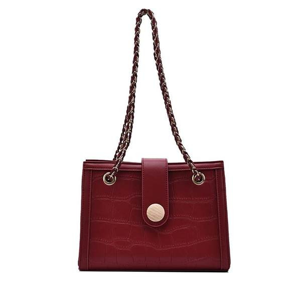 Jauna modeļa maza sieviešu soma no eko ādas ar metāla aizdari