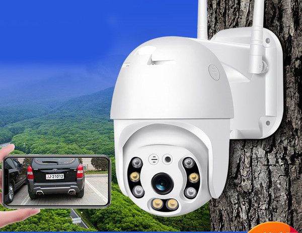 Ασύρματη κάμερα πανοραμικής παρακολούθησης 360 μοιρών Wi-Fi με νυχτερινή όραση υψηλής ανάλυσης