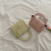 Moderna sieviešu maza somiņa no eko ādas vairākās krāsās