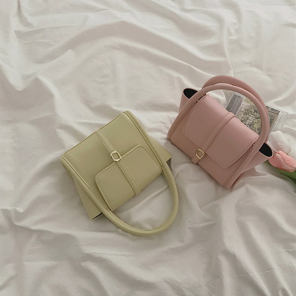 Moderna sieviešu maza somiņa no eko ādas vairākās krāsās