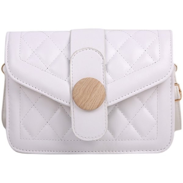 Γυναικεία έκο δερμάτινη τσάντα με μακριά λαβή και μεταλλική στερέωση