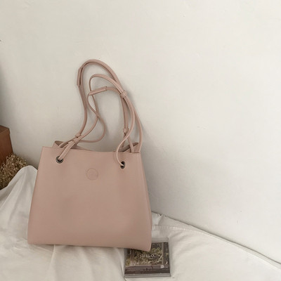 Casual γυναικεία τσάντα από οικολογικό δέρμα  σε διάφορα χρώματα