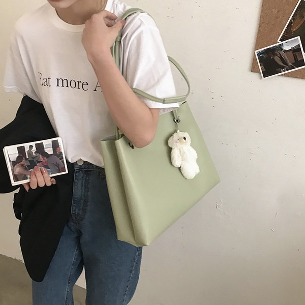 Casual γυναικεία τσάντα από οικολογικό δέρμα  σε διάφορα χρώματα