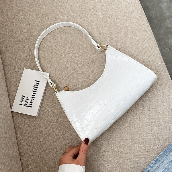 Geanta de dama eleganta din piele cu maner scurt in mai multe culori