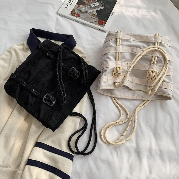 Sieviešu tekstila soma ar diviem rokturiem