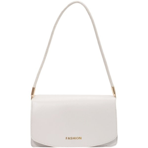 Γυναικεία έκο δερμάτινη τσάντα με μεταλλική στερέωση και κοντή λαβή