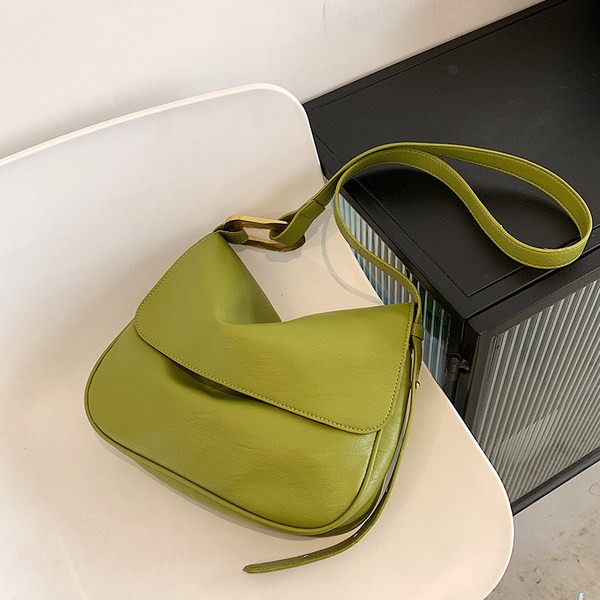 Casual γυναικεία τσάντα από οικολογικό δέρμα, κλασικό μοντέλο