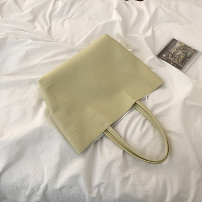 Ikdienas sieviešu mākslīgās ādas plecu soma