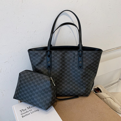 Γυναικεία τσάντα τύπου τσάντα από οικολογικό δέρμα με κοντές λαβές