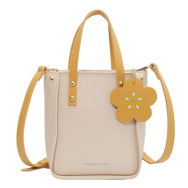 Geanta mica din piele din piele ecologica cu doua manere