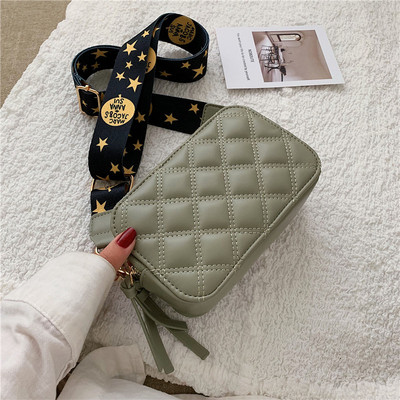 Geanta moderna din piele cu fermoare