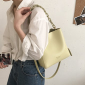 Γυναικεία έκο δερμάτινη τσάντα νέο μοντέλο με δύο λαβές - διάφορα χρώματα