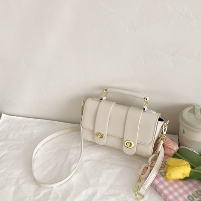 Jauna modeļa sieviešu soma ar metāla aizdari