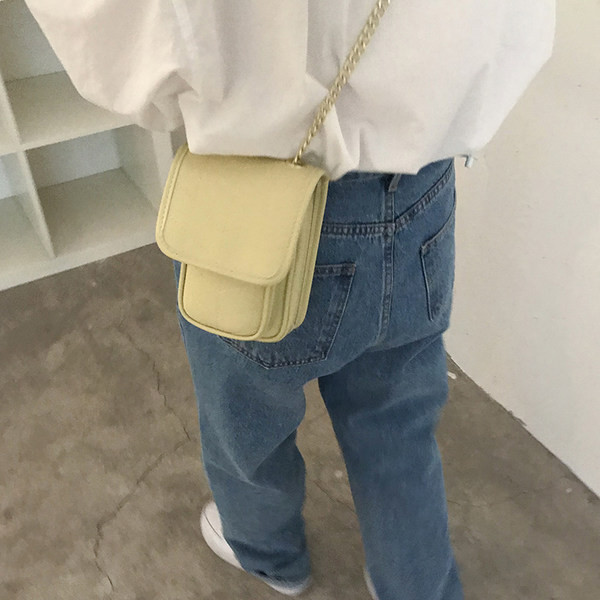 Σύγχρονη γυναικεία τσάντα από οικολογικό δέρμα με δύο χωρίσματα