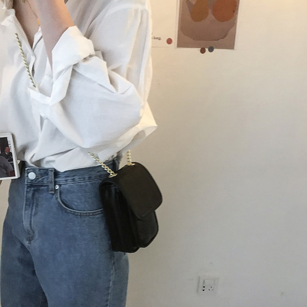 Σύγχρονη γυναικεία τσάντα από οικολογικό δέρμα με δύο χωρίσματα