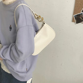 Casual γυναικεία τσάντα ώμου από έκο  δέρμα - πολλά χρώματα