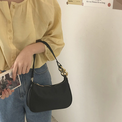 Casual γυναικεία τσάντα ώμου από έκο  δέρμα - πολλά χρώματα