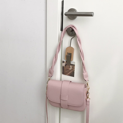 Sieviešu mazā soma ar diviem rokturiem no eko ādas - vairākās krāsās