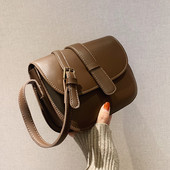 Γυναικεία τετράγωνη τσάντα από οικολογικό δέρμα