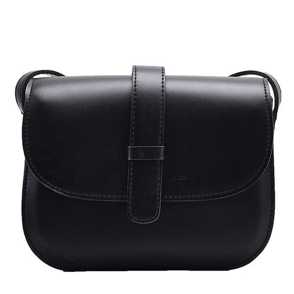 Γυναικεία τετράγωνη τσάντα από οικολογικό δέρμα