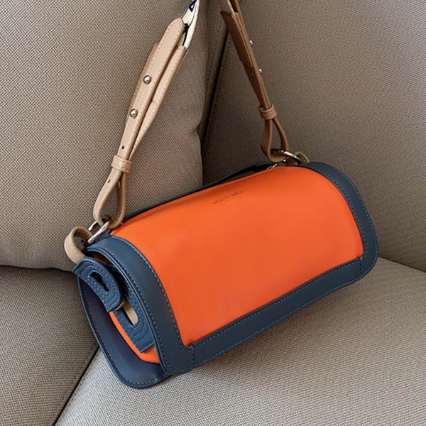 Casual έκο δερμάτινη τσάντα με ρυθμιζόμενη λαβή