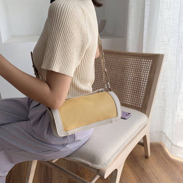 Casual έκο δερμάτινη τσάντα με ρυθμιζόμενη λαβή