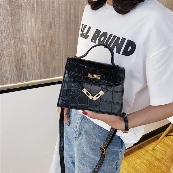 Geanta de dama model nou din piele cu piele in relief in mai multe culori