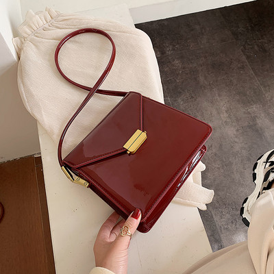 Γυναικεία έκο δερμάτινη τσάντα με μακριά λαβή