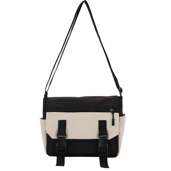 Γυναικεία υφασμάτινη τσάντα με ρυθμιζόμενο λουράκι