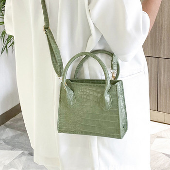 Нов модел дамска модерна чанта с дълга и къса дръжка в различни цветове