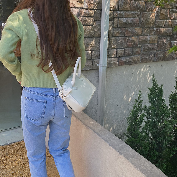 Geanta de primavara-vara din piele ecologica cu fermoar