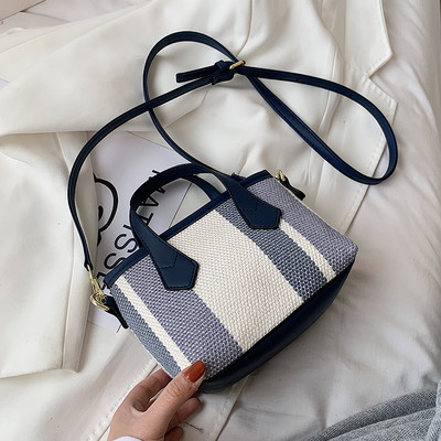 Geanta mica textila model nou cu doua manere