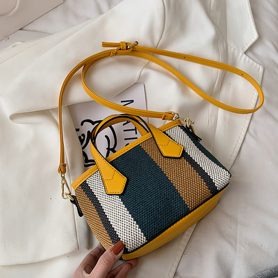 Geanta mica textila model nou cu doua manere