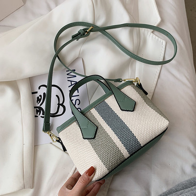 Geanta mica textila model nou cu doua manere