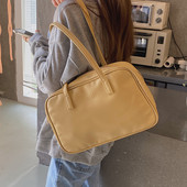 Casual γυναικεία τσάντα από οικολογικό δέρμα με φερμουάρ