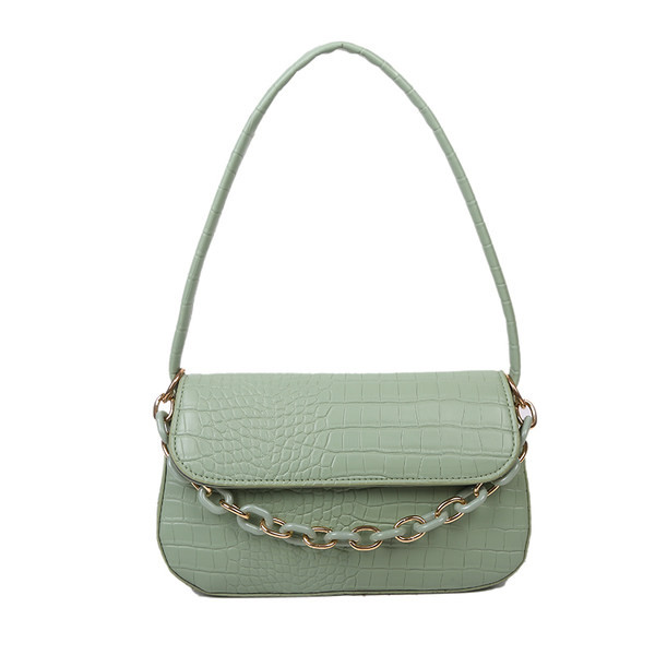 Sieviešu stepēta soma ar ķēdīti vairākās krāsās