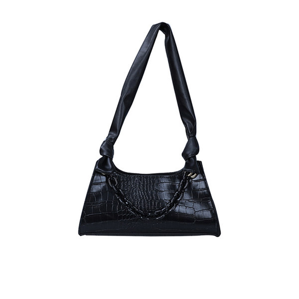 Jauna modeļa sieviešu soma no mākslīgās ādas ķēdītē