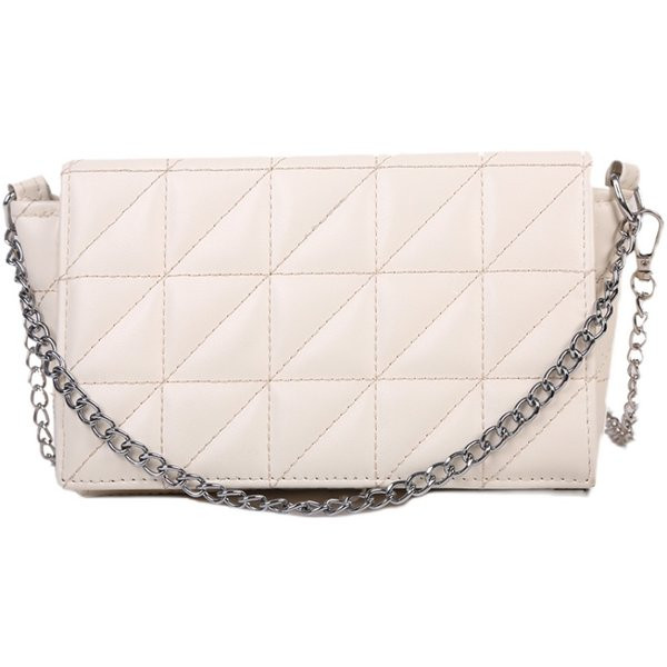 Έκο δερμάτινη γυναικεία τσάντα με μεταλλική αλυσίδα